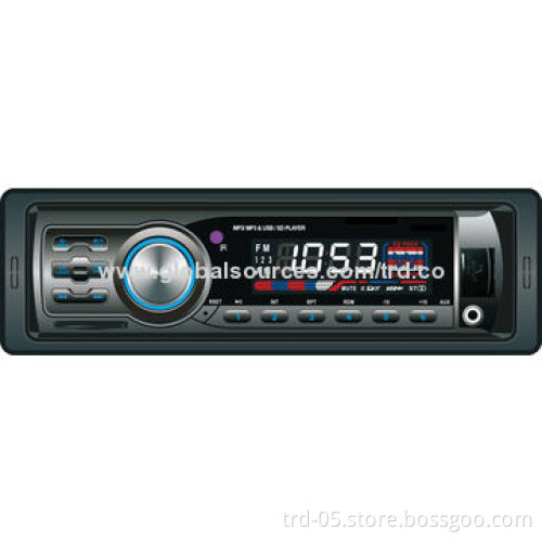 Car Stereo Radio Player Support USB/SD/MMC Card, FM/AM Radio